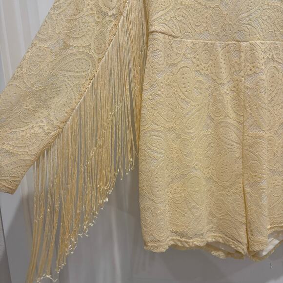 Texas Dressing Wild & Free Romper Size Large NWT Cowgirl Rodeo Festival - Picture 8 of 11